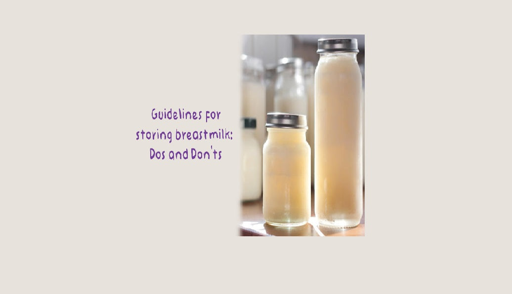 Dos and Don'ts of Storing Breast Milk
