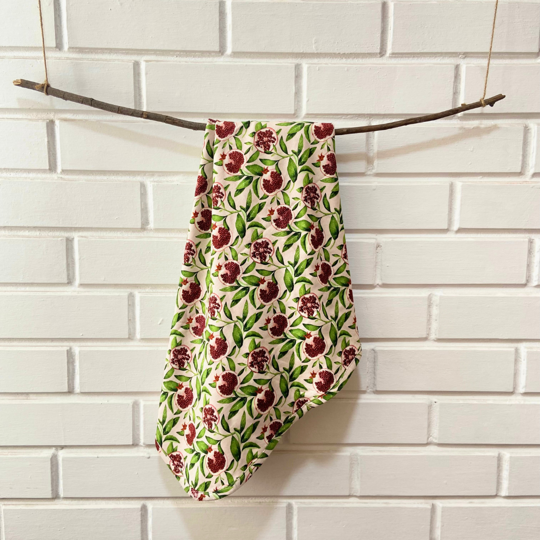 Newborn Receiving  Blanket - Pomegranate