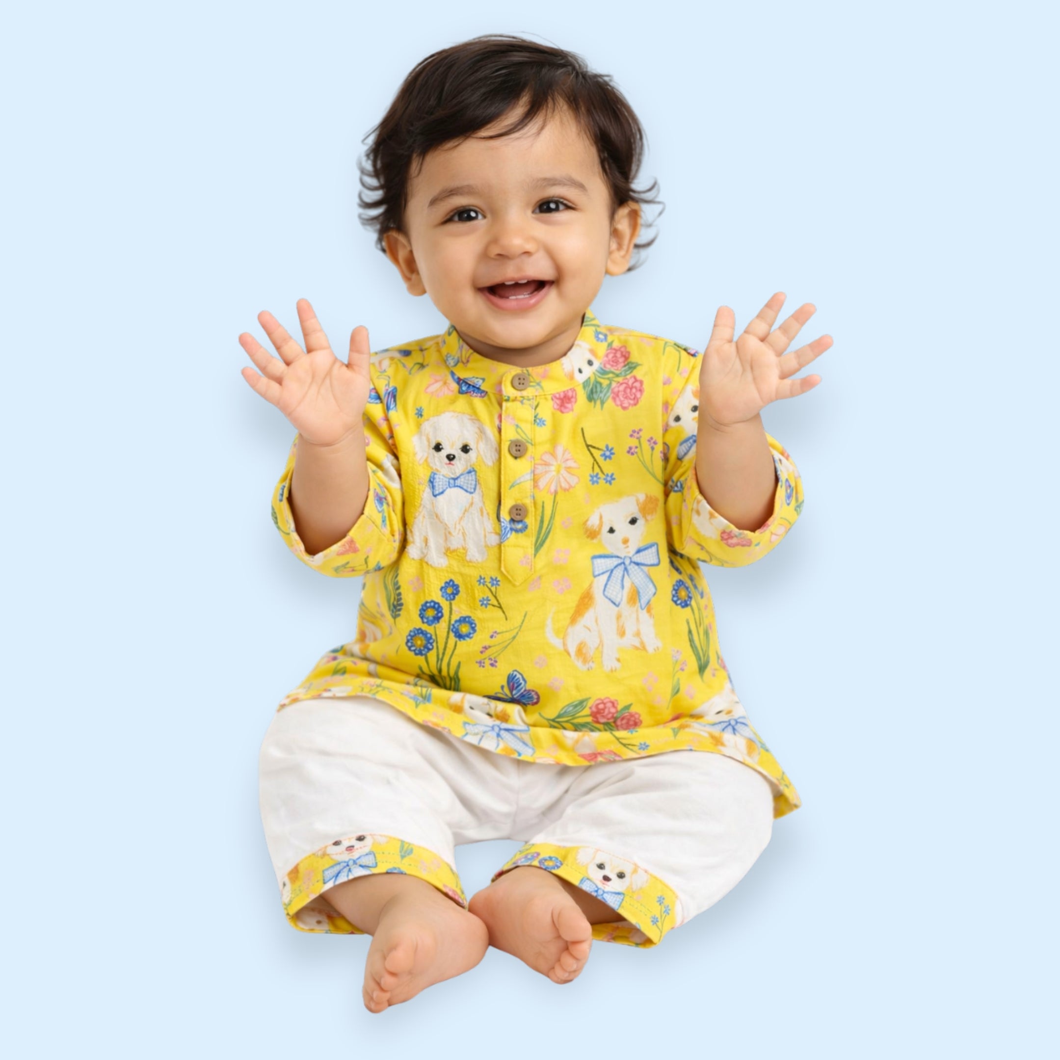 Doggie Wonderland Kurta Set