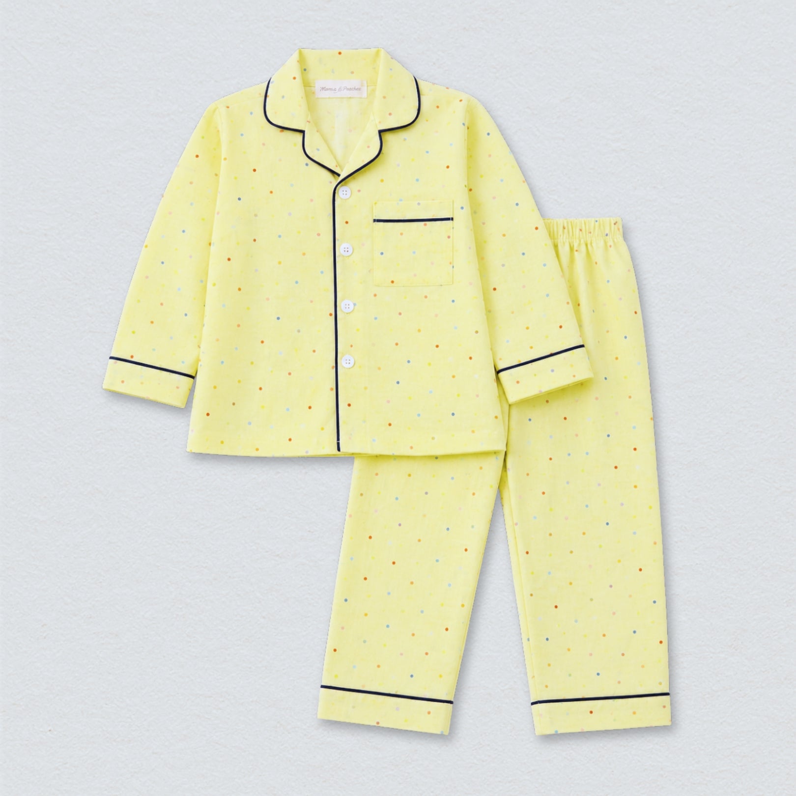 Polka Party Full Sleeves Night Suit