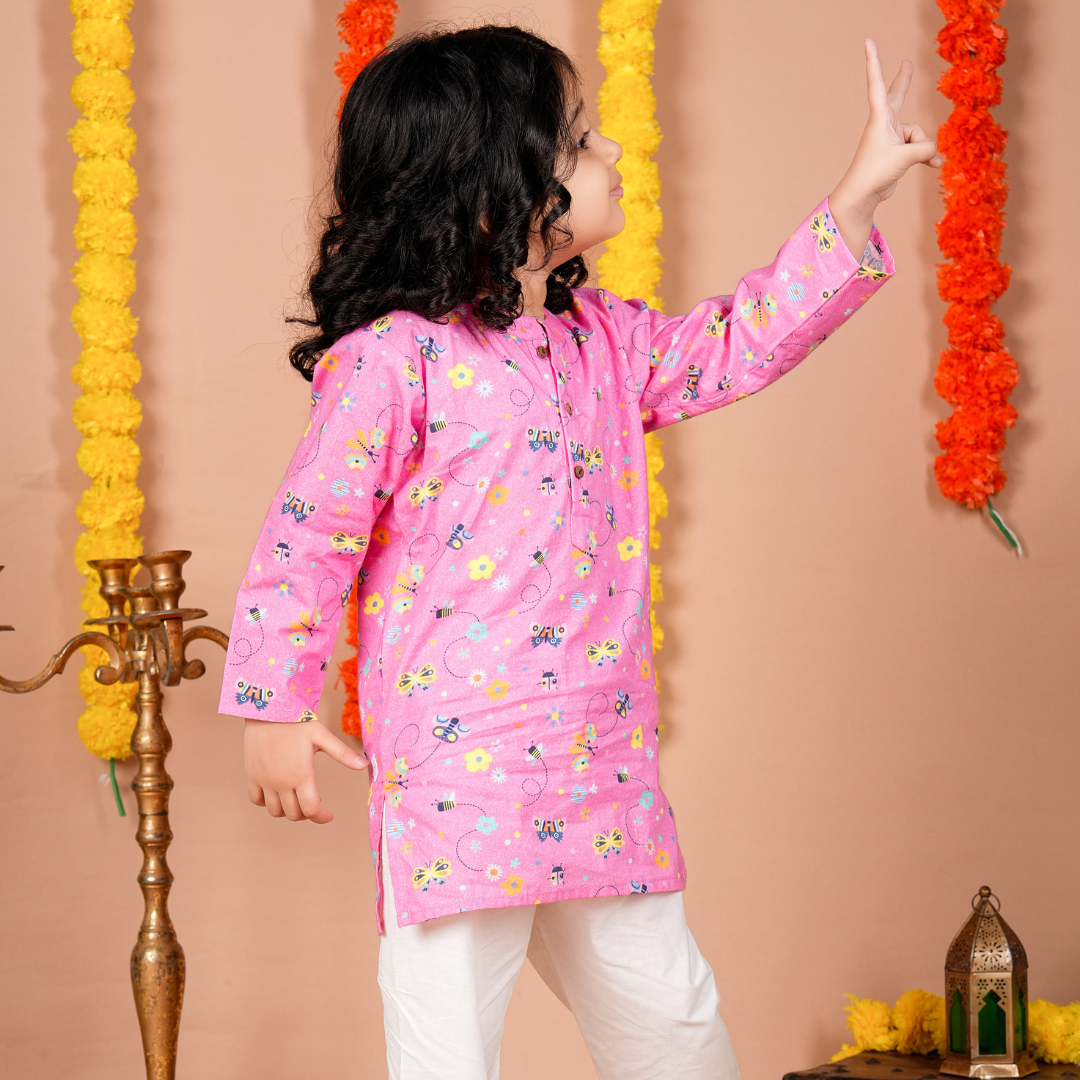 Butterfly Bloom Kurta Set