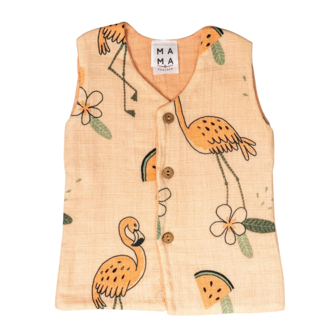 Flamingo Vest Set of 3