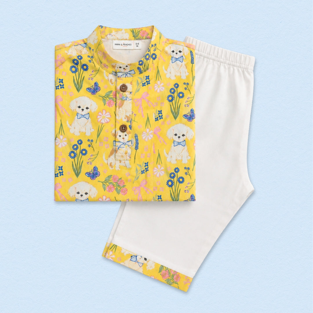 Doggie Wonderland Kurta Set