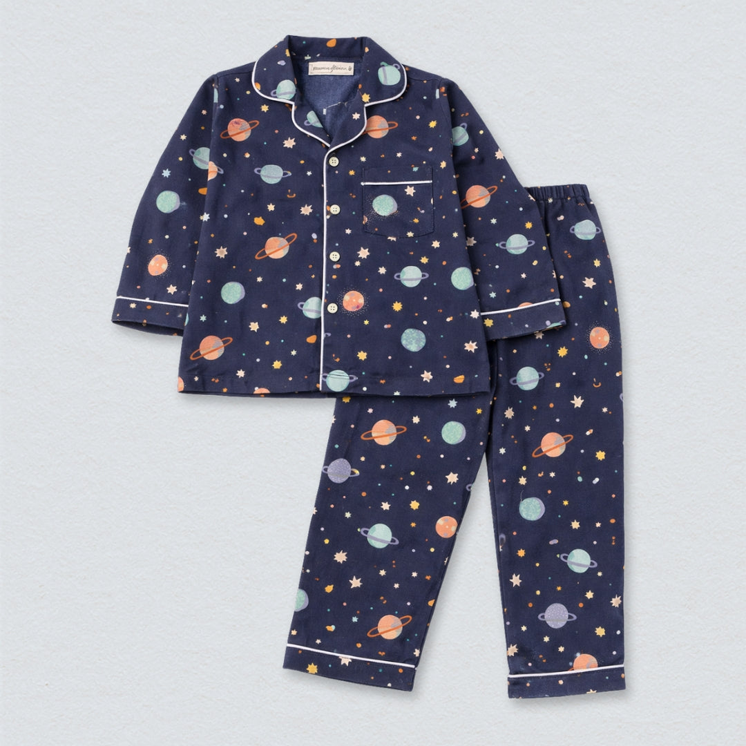 Space Full Sleeves Night Suit