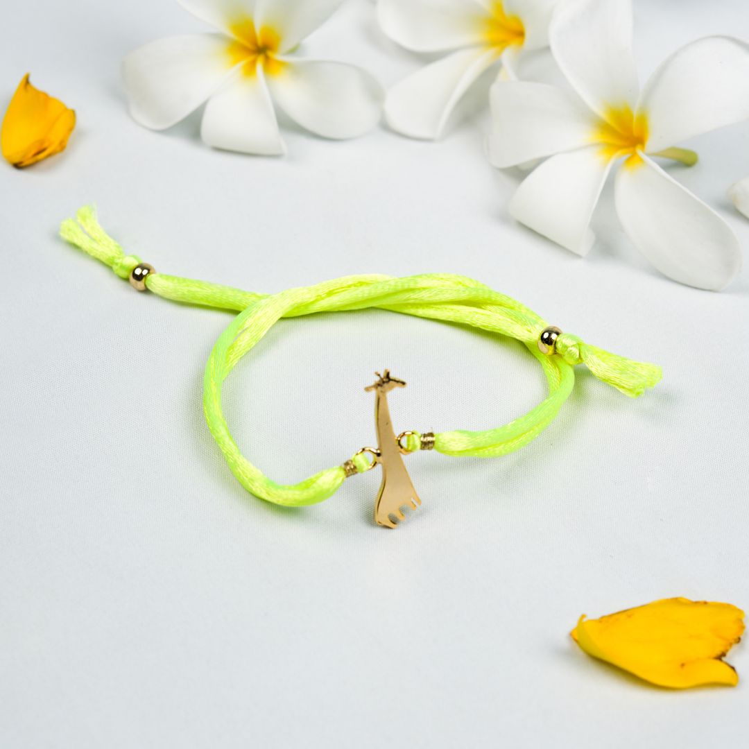 Giraffe Rakhi - Gold