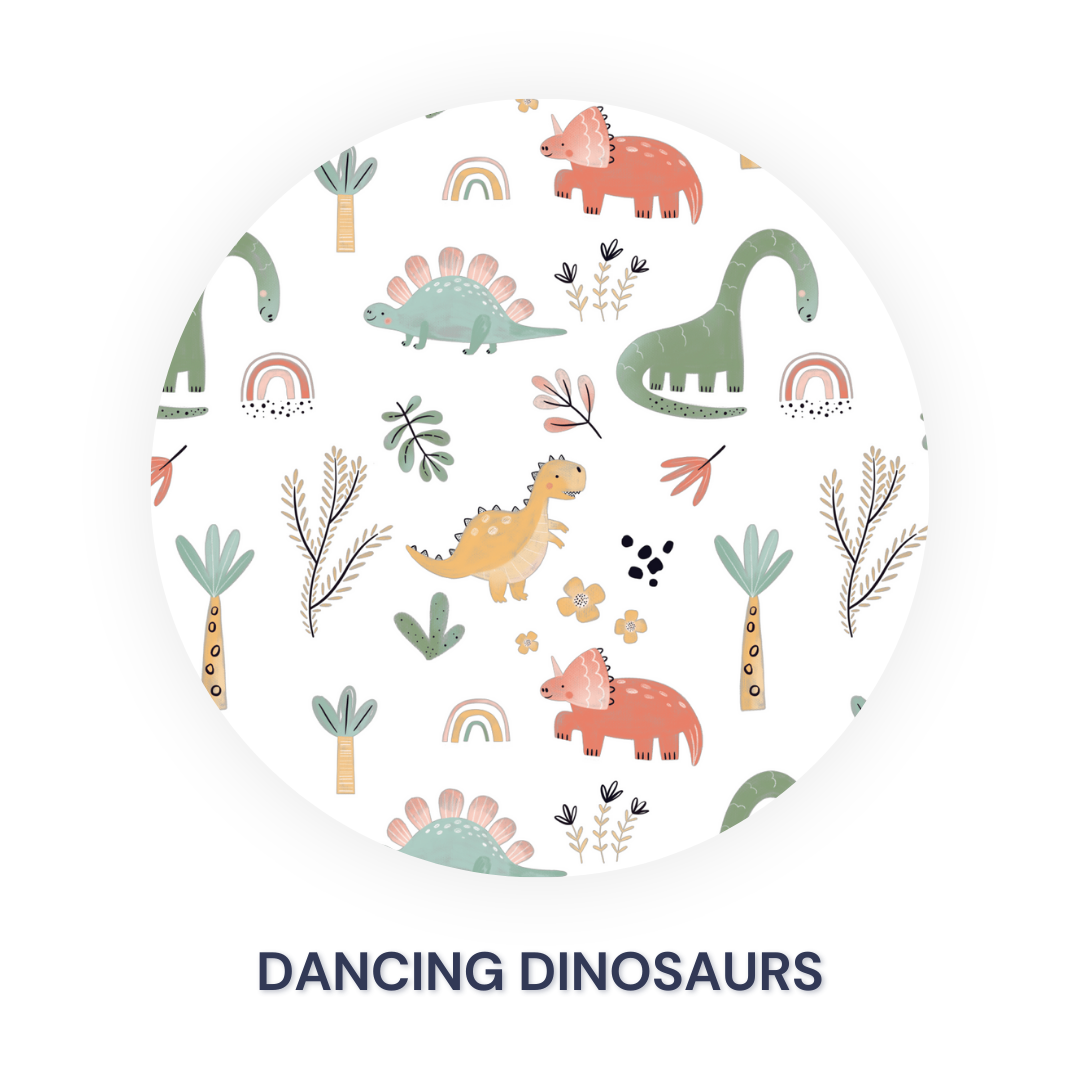 Dancing Dinosaurs Kurta Set