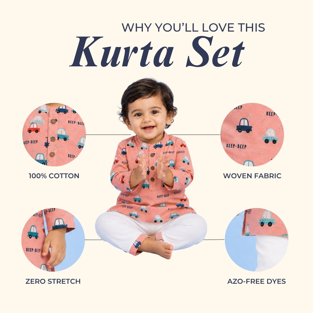 Beep Beep Kurta Set