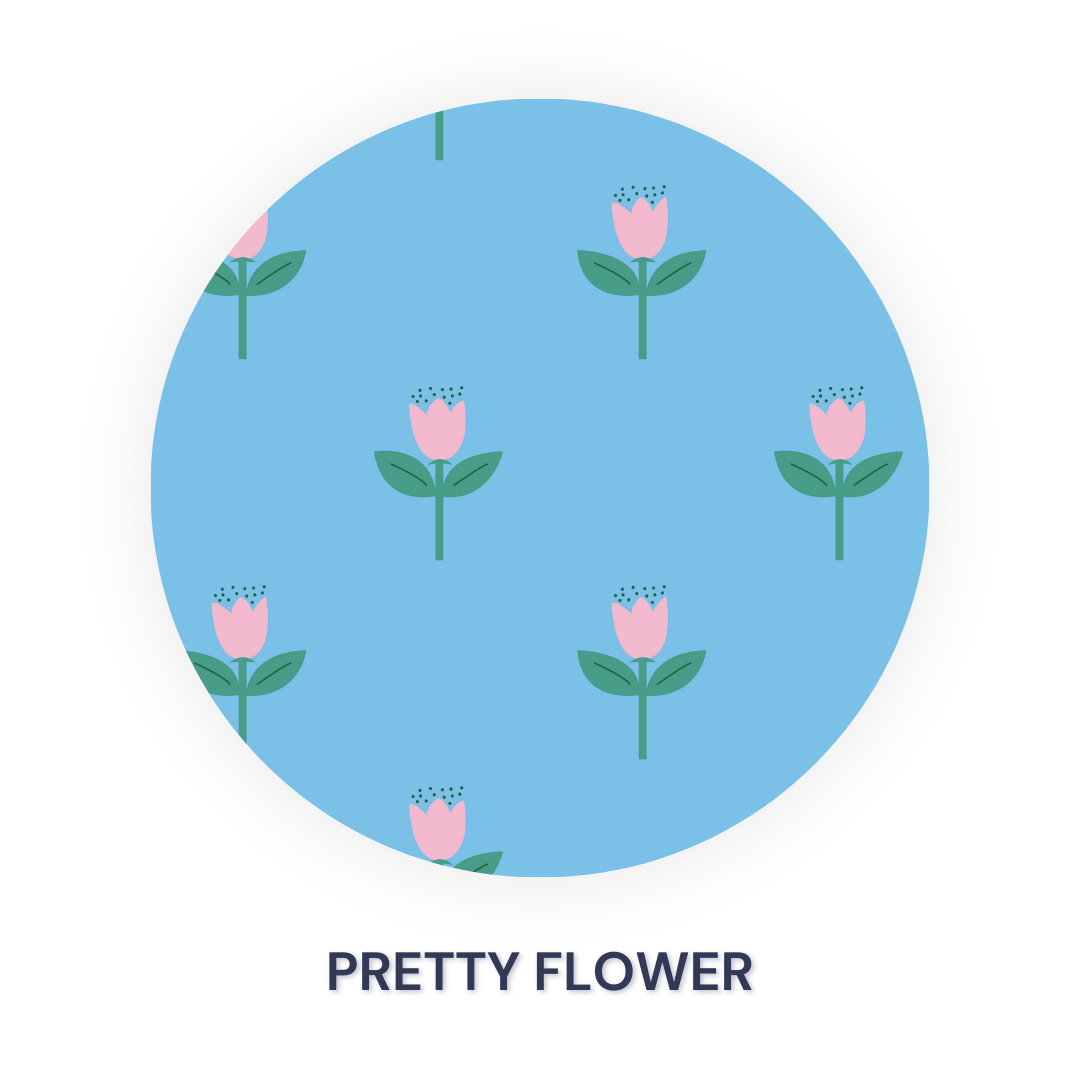 Pretty Flower Cotton Kurta Set