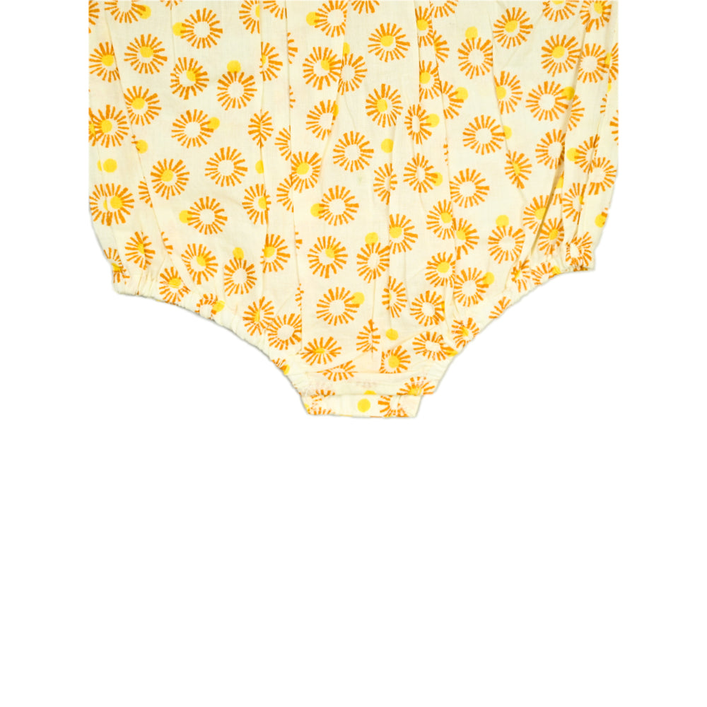 Balloon Sunsuit in Sunflower