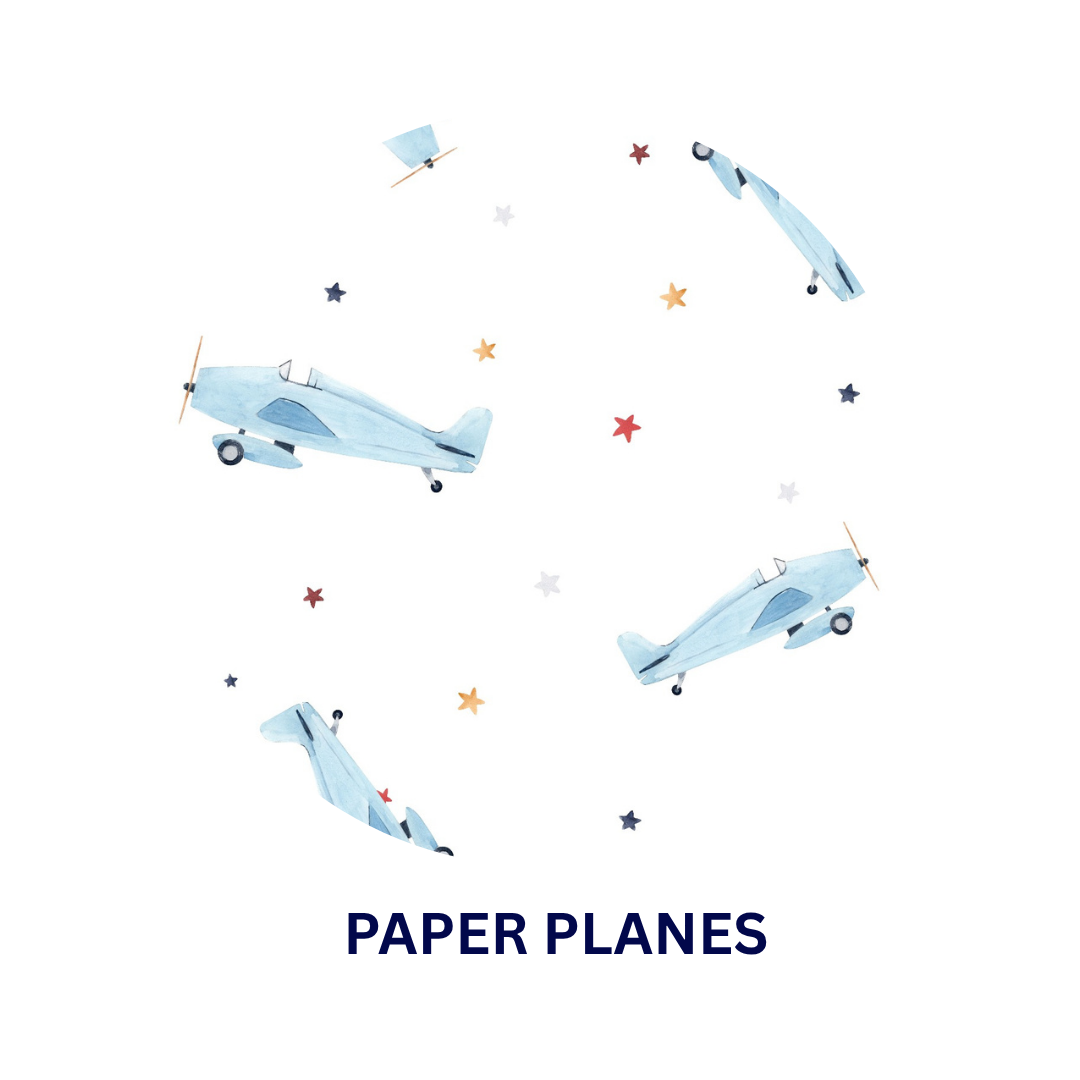 Paper Planes Muslin Angrakha Set