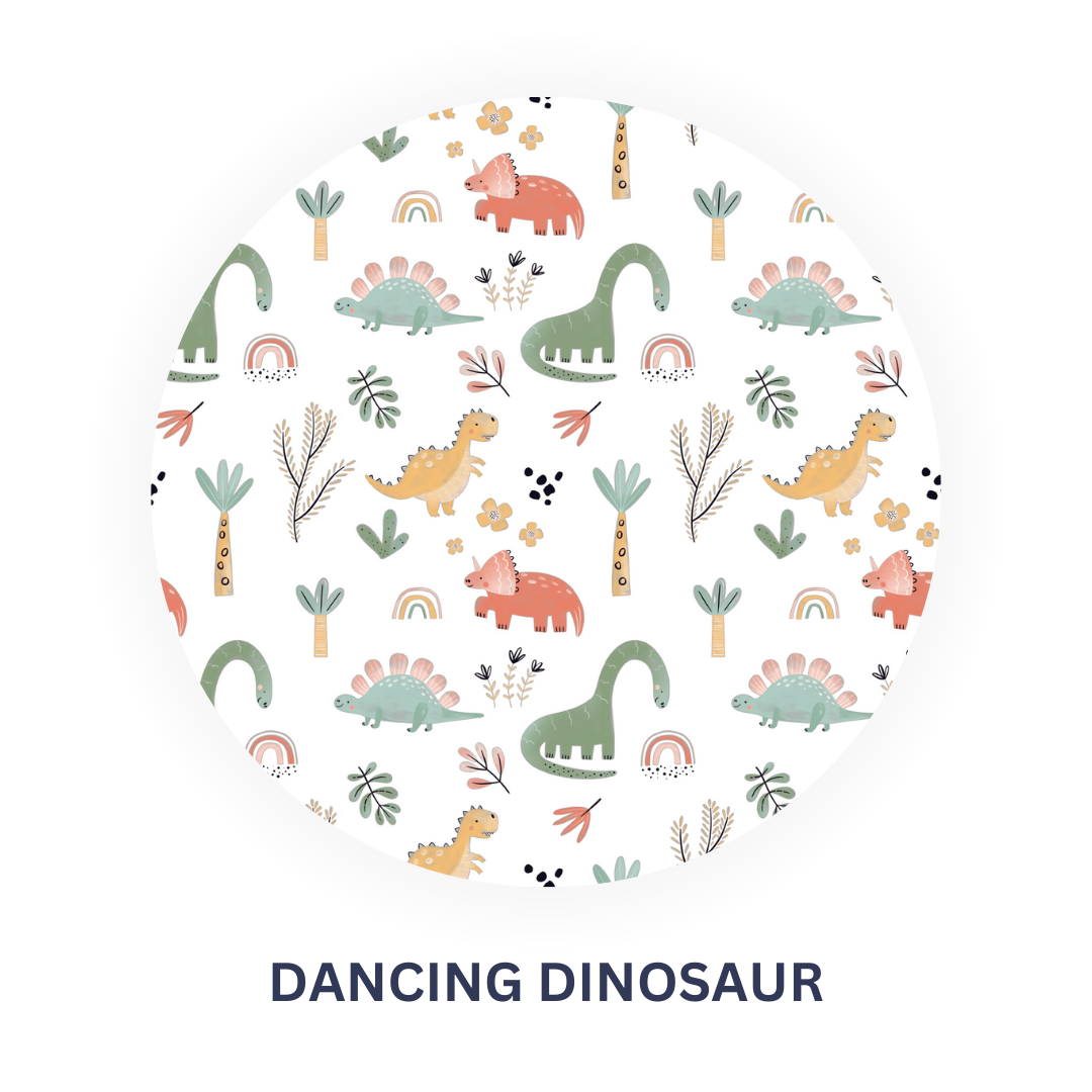 Dancing Dinosaur Full Sleeves Night Suit