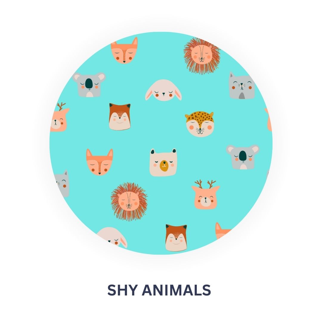 Shy Animals Full Sleeves Night Suit