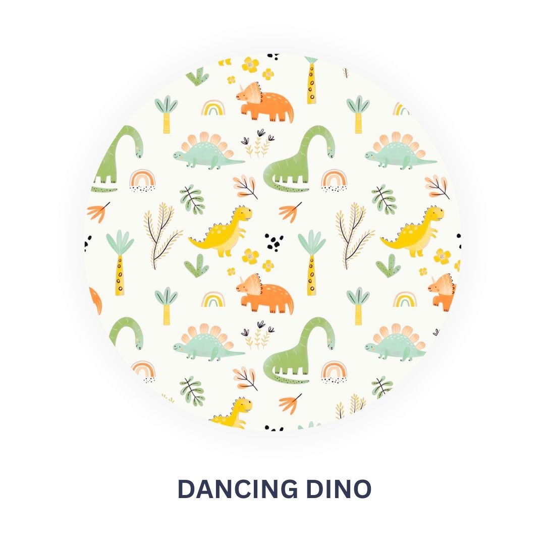 Dancing Dinosaur Full Sleeves Night Suit