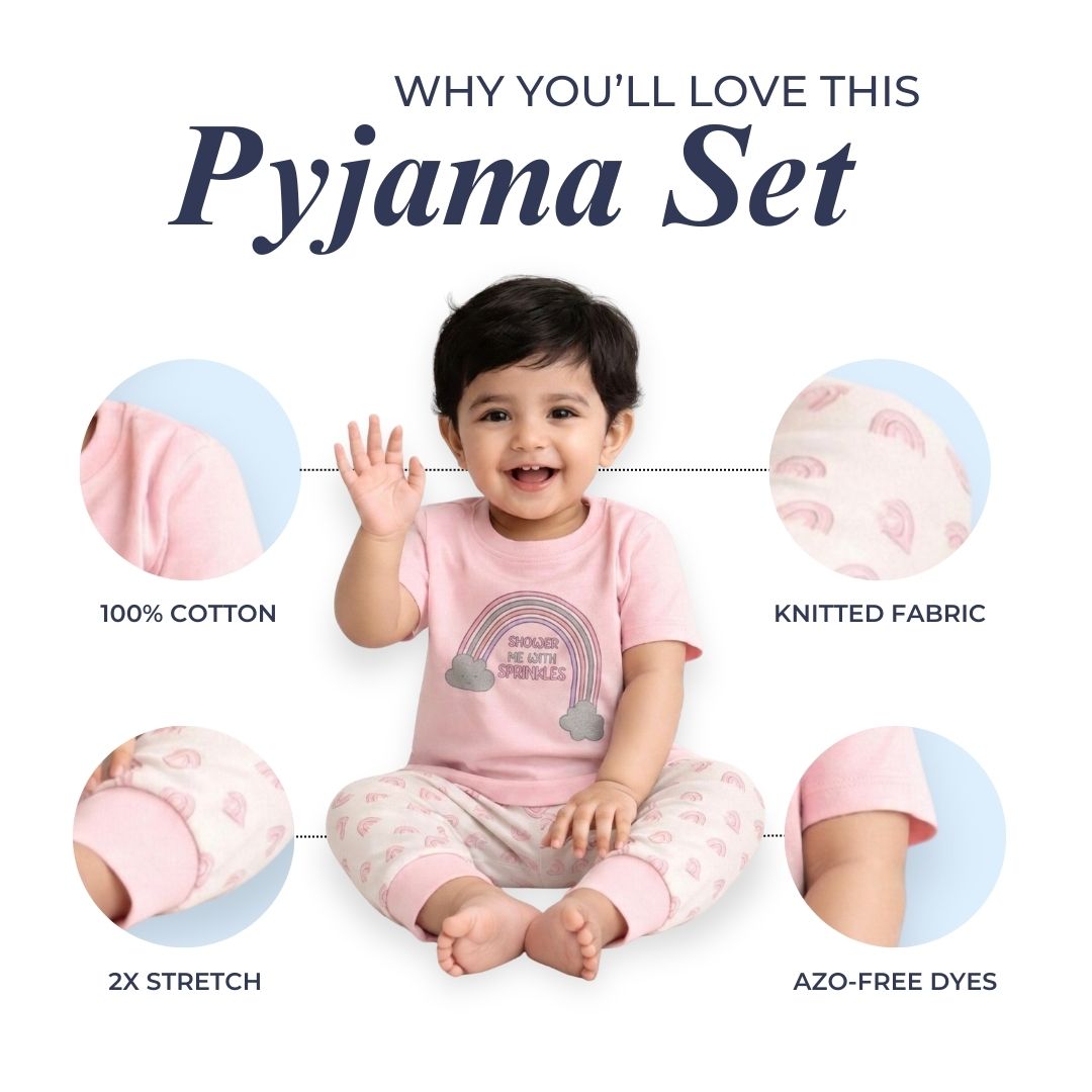 Sprinkles & Dreams Cotton Pyjama Set