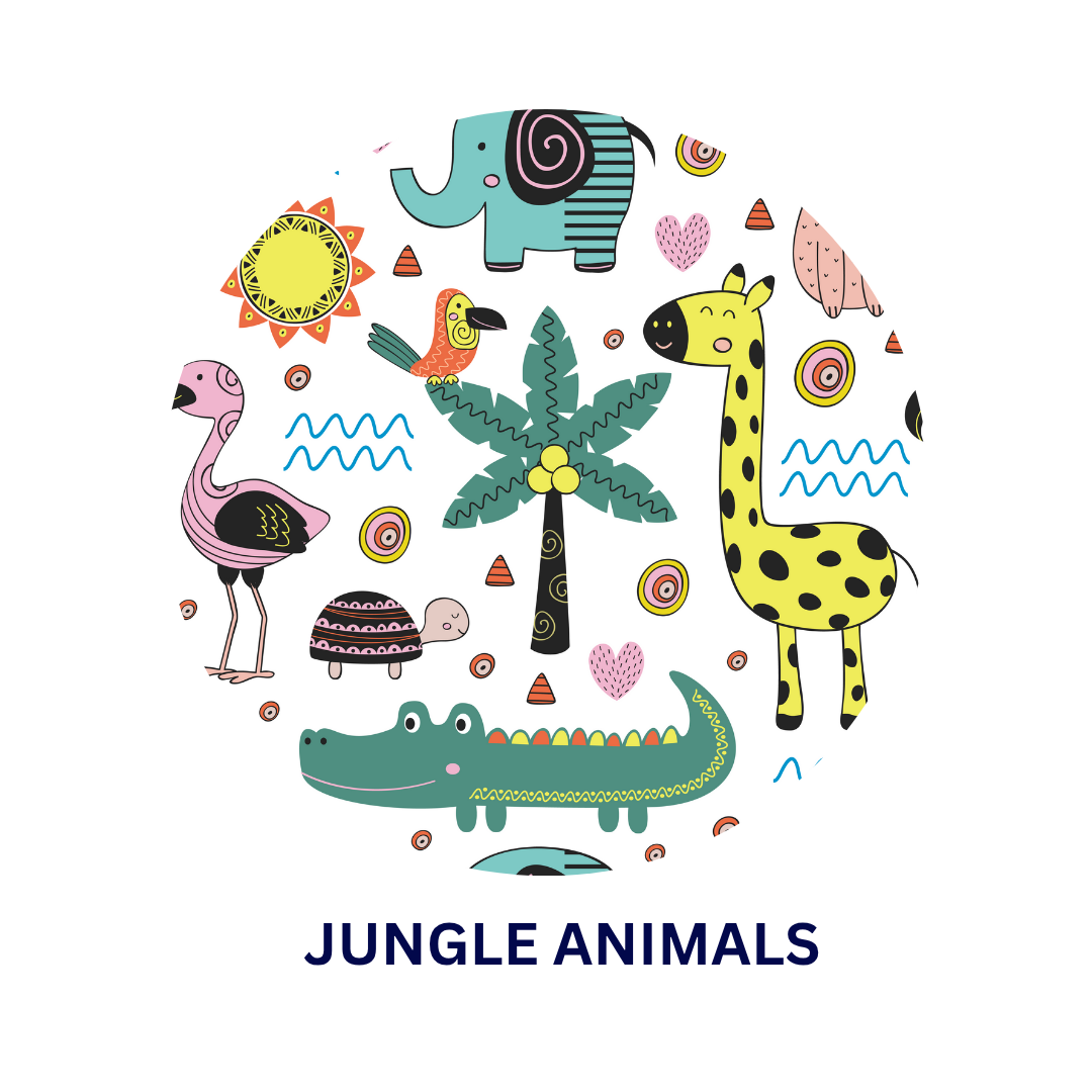 Jungle Animals Cotton Kurta Set