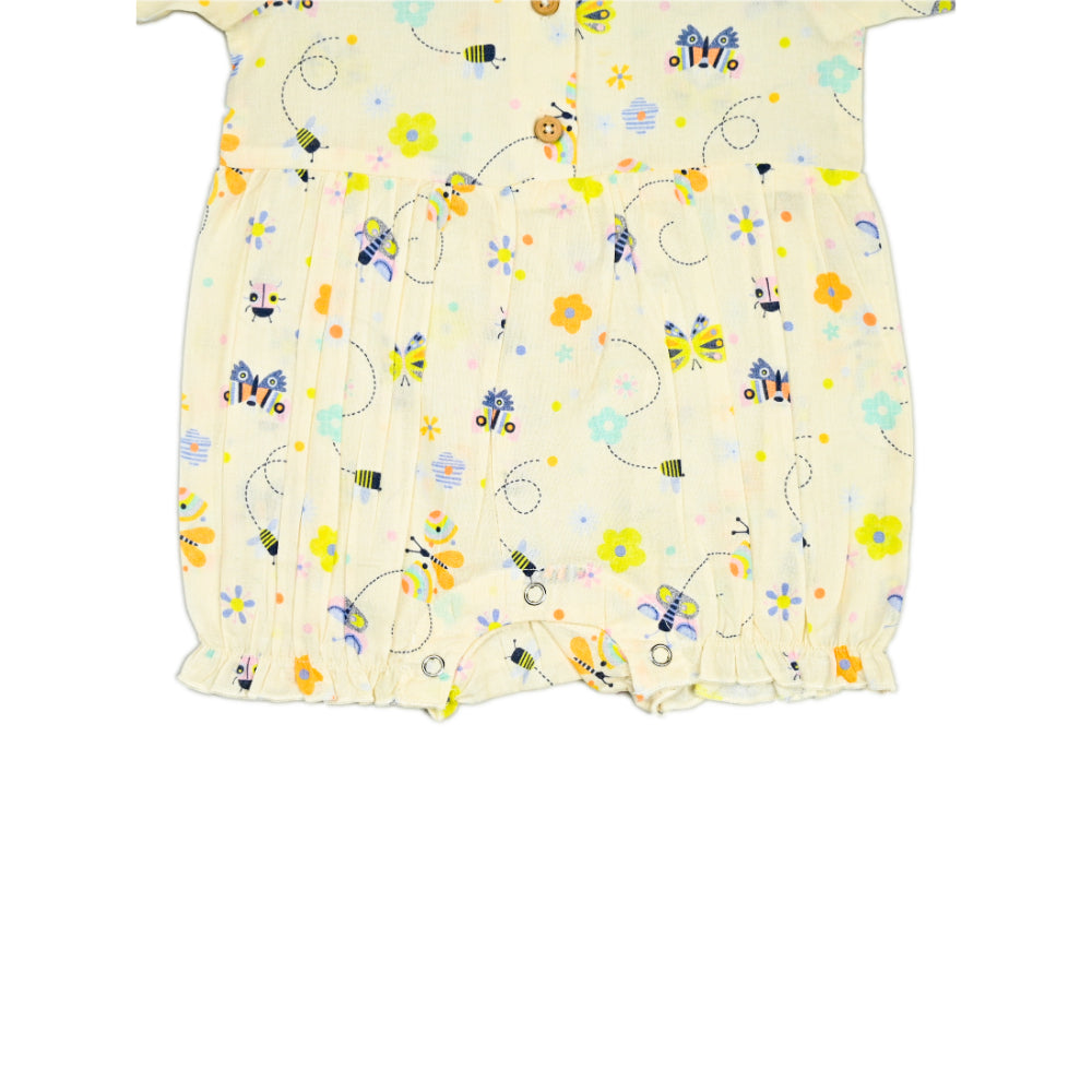 Jumpsuit with lace collar in Bye Bye Butterfly