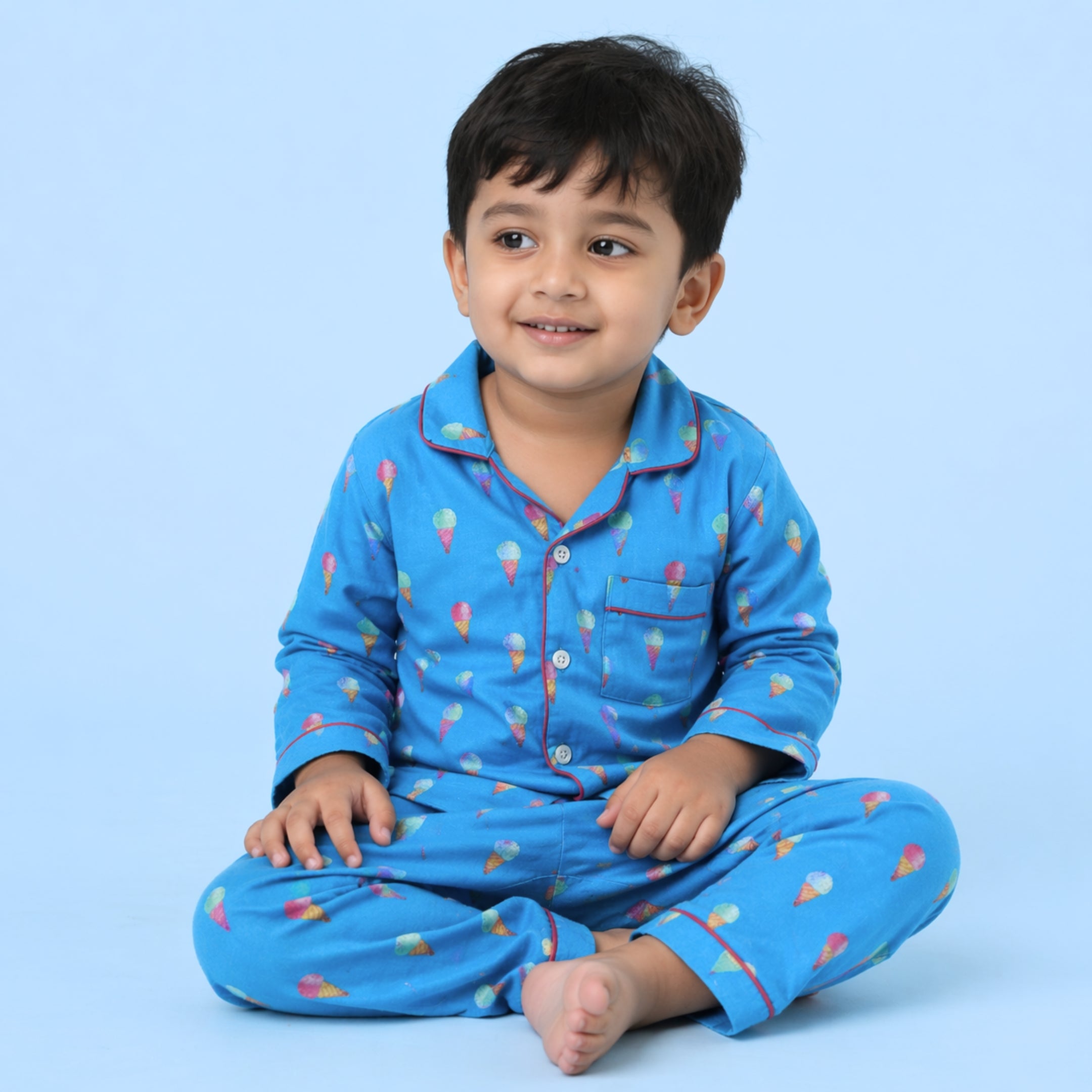 Ice cream Dreams Full Sleeves Night Suit