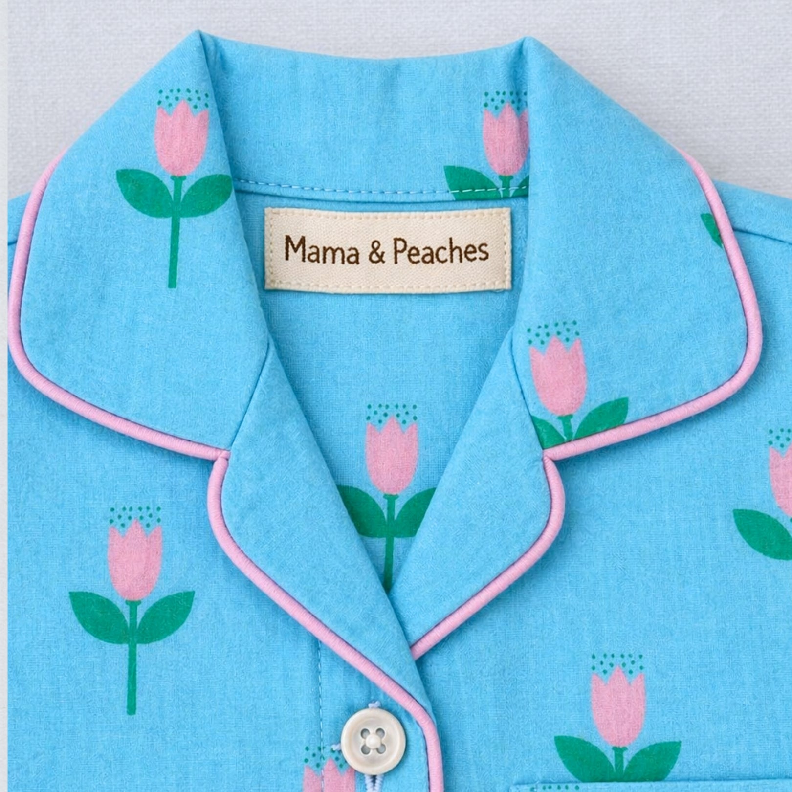 Pretty Flower Full Sleeves Night Suit
