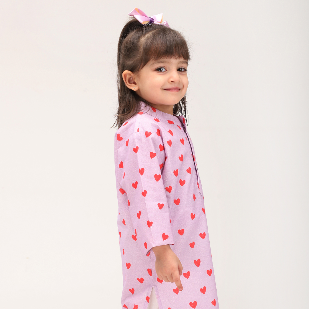 Love Cotton Kurta Set