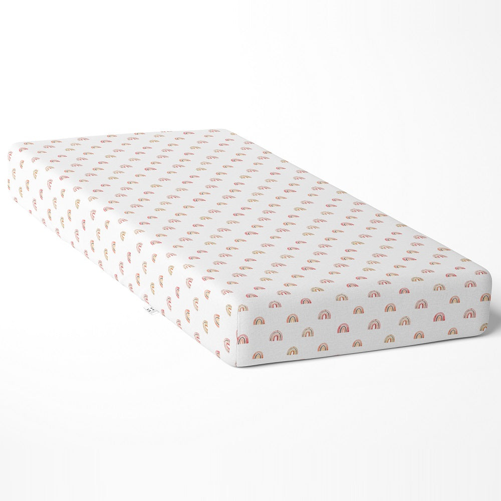 Magical Rainbow Fitted Cot Sheet