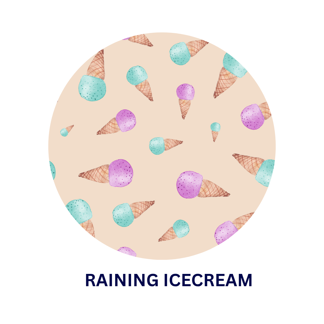 Raining Ice Creams Cotton Kurta Set