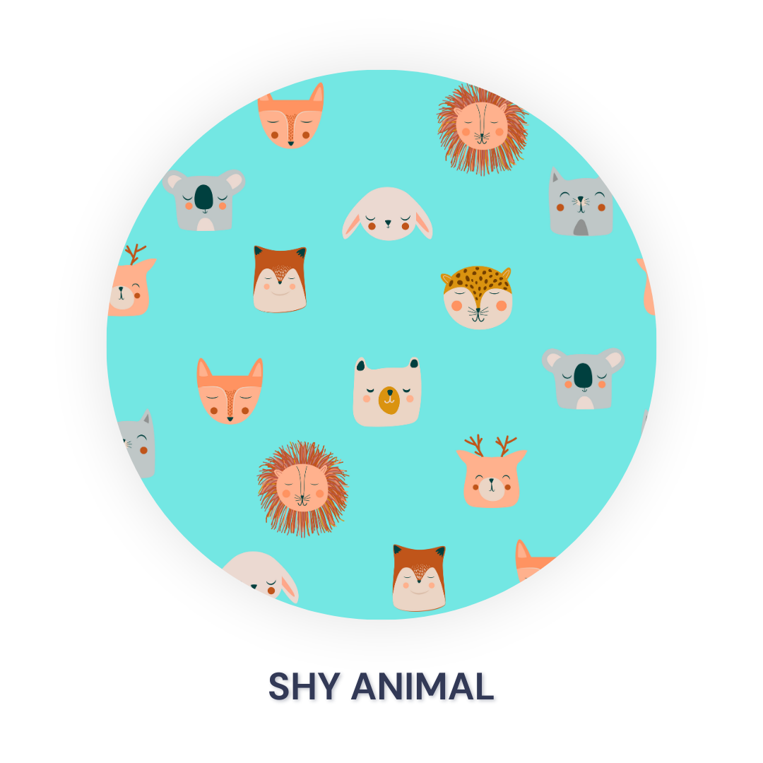 Shy Animals Cotton Kurta Set