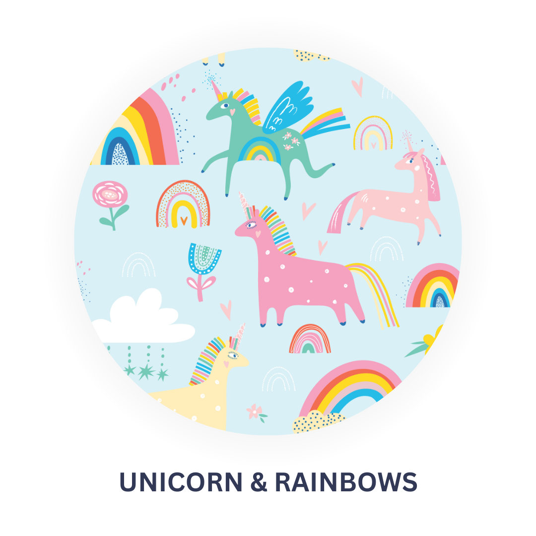 Unicorn & Rainbows Full Sleeves Night Suit