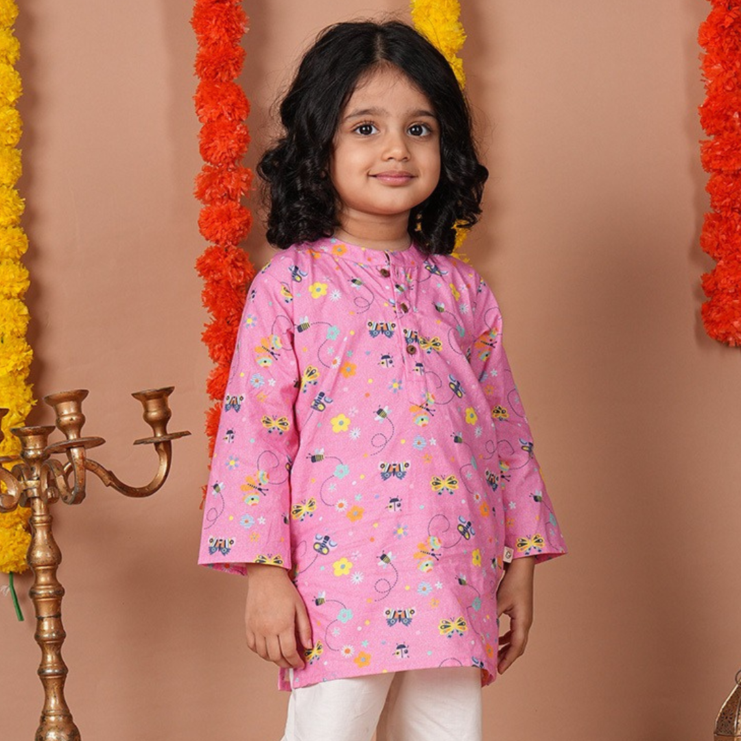 Butterfly Bloom Kurta Set
