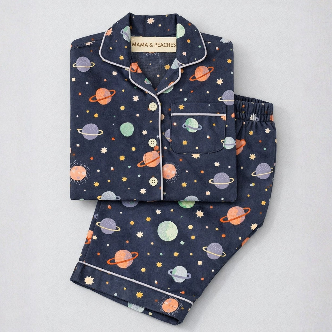 Space Full Sleeves Night Suit