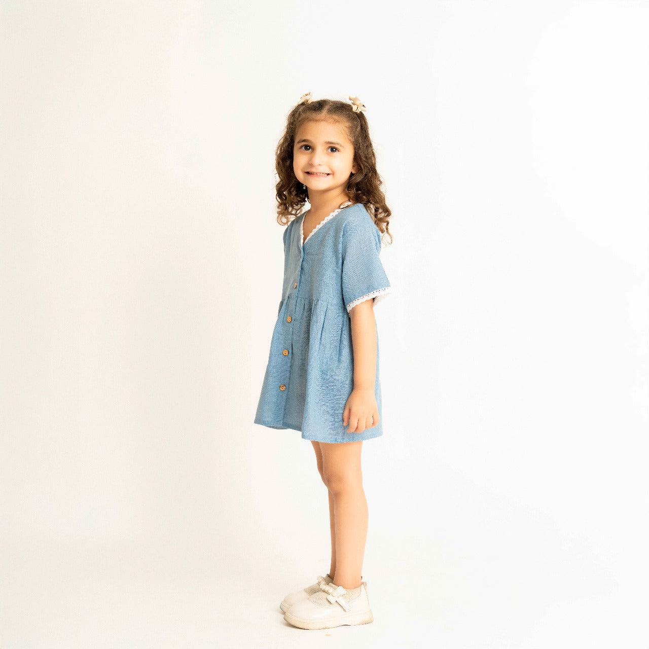 Blue Lagoon Cotton Dress