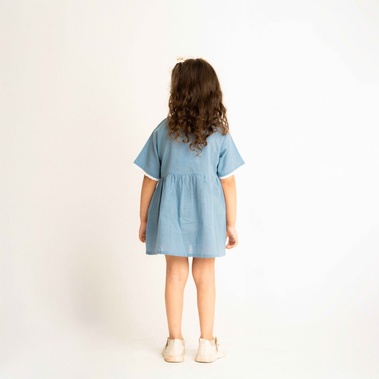 Blue Lagoon Cotton Dress
