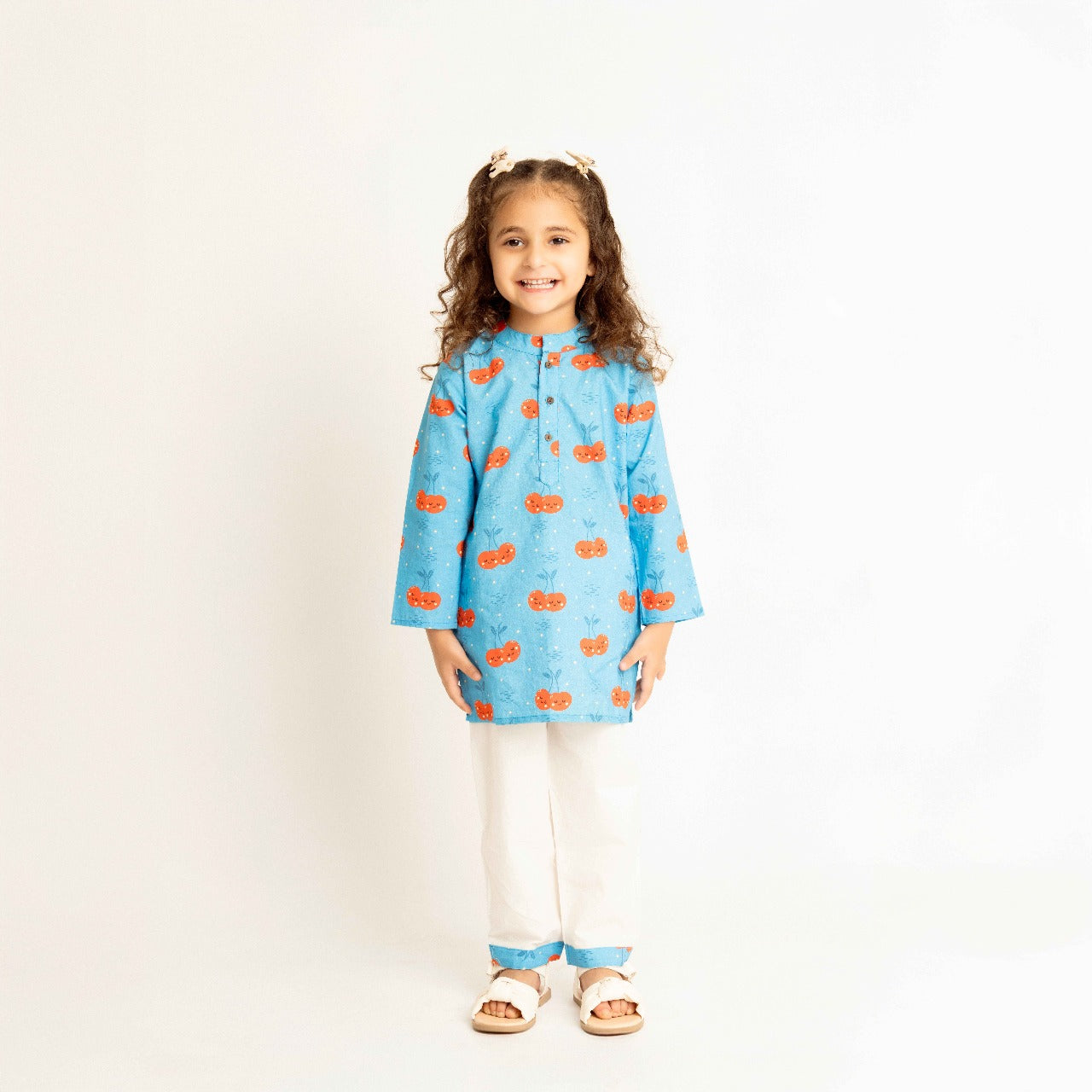 Cheeryful Cotton Kurta Set