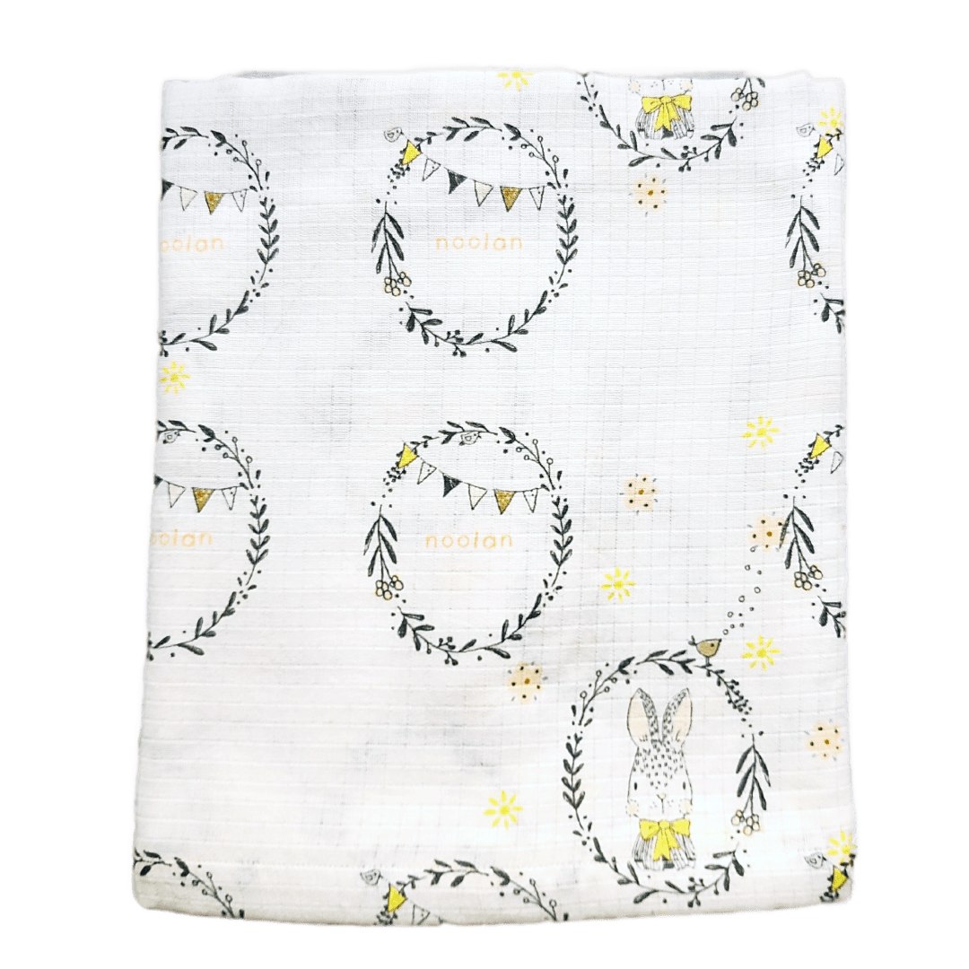 Rabbit Personalised Swaddle