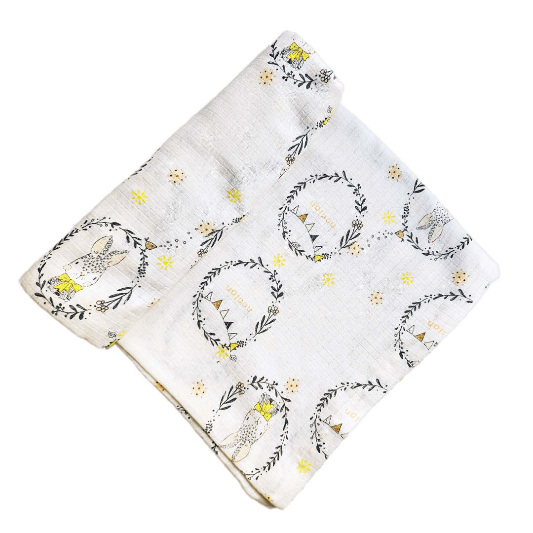 Rabbit Personalised Swaddle