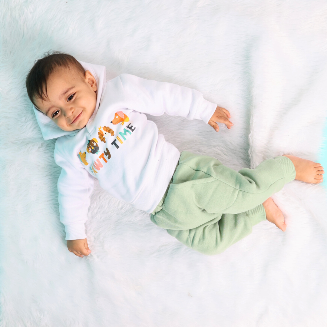 Pawty Time 2-piece Sweatshirt Set