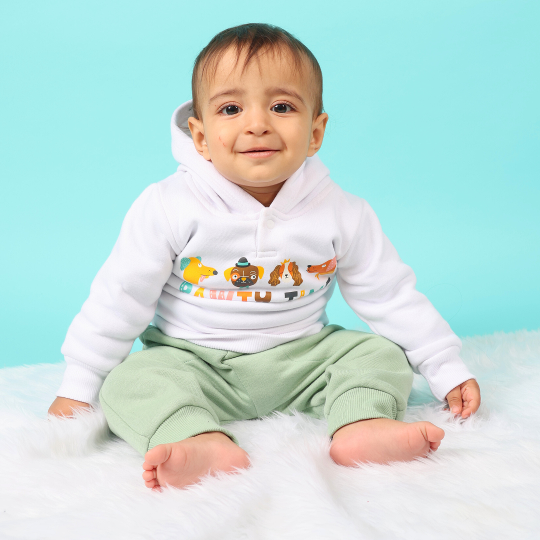 Pawty Time 2-piece Sweatshirt Set