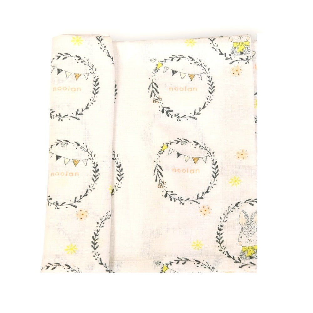 Rabbit Personalised Swaddle