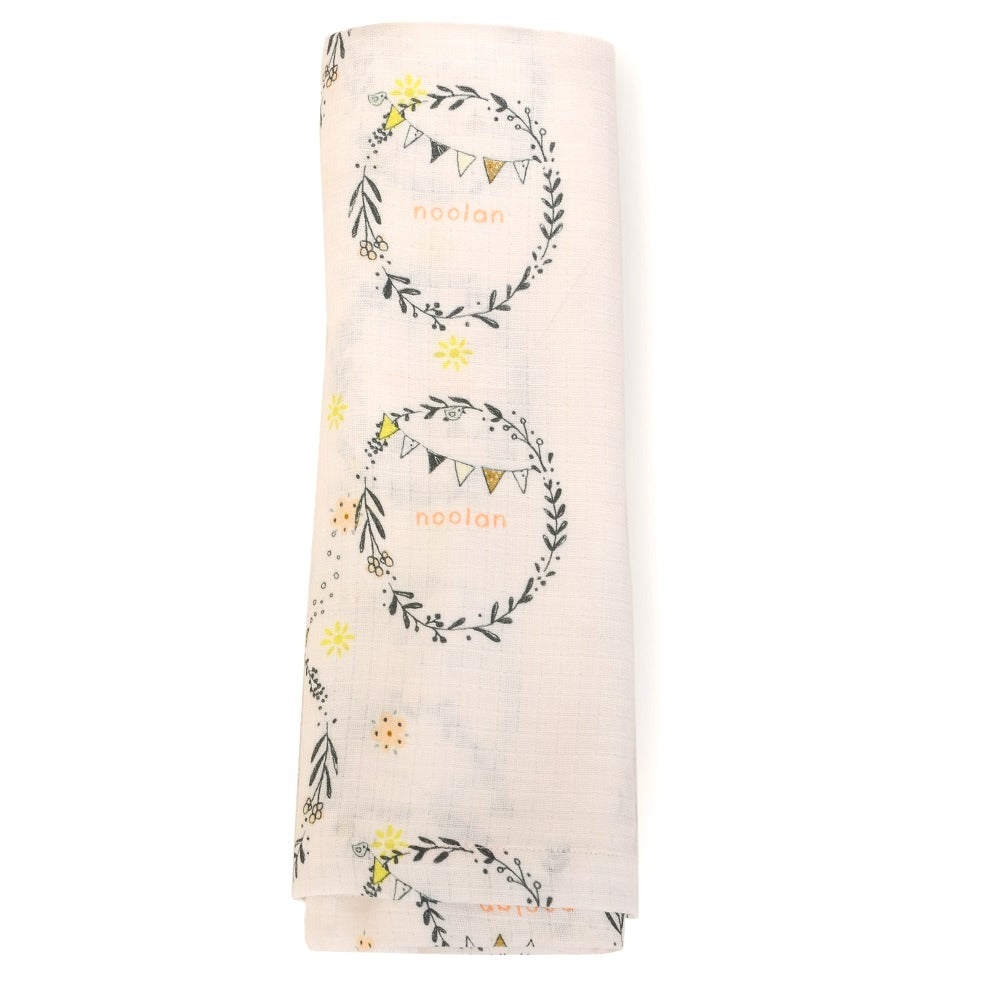 Rabbit Personalised Swaddle