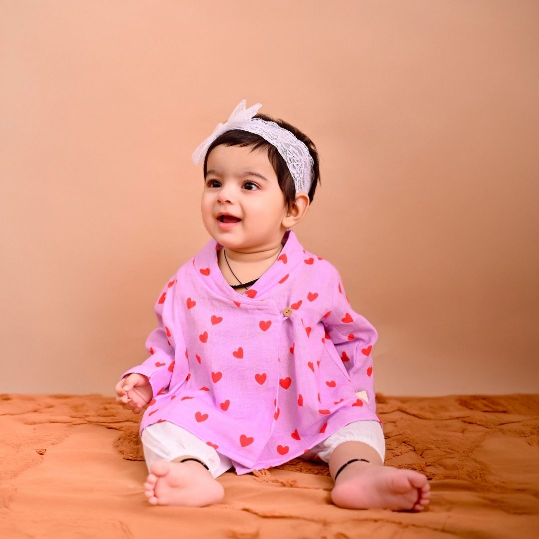 Love Muslin Angrakha Set