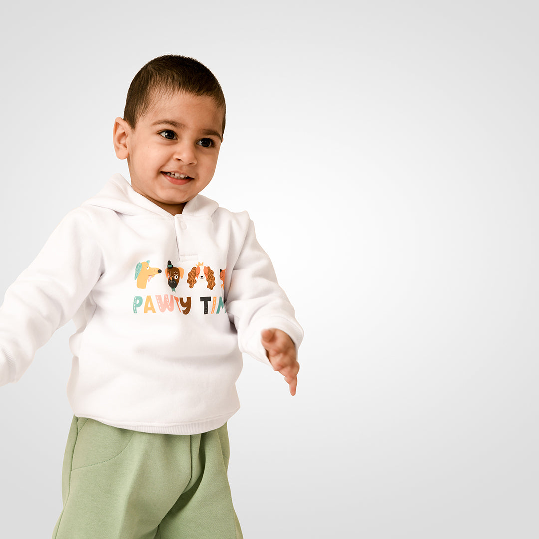 Pawty Time 2-piece Sweatshirt Set