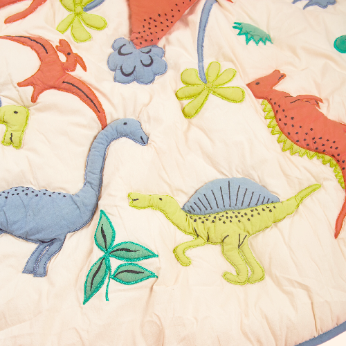 Quilted Dinosaur Activity Playmat