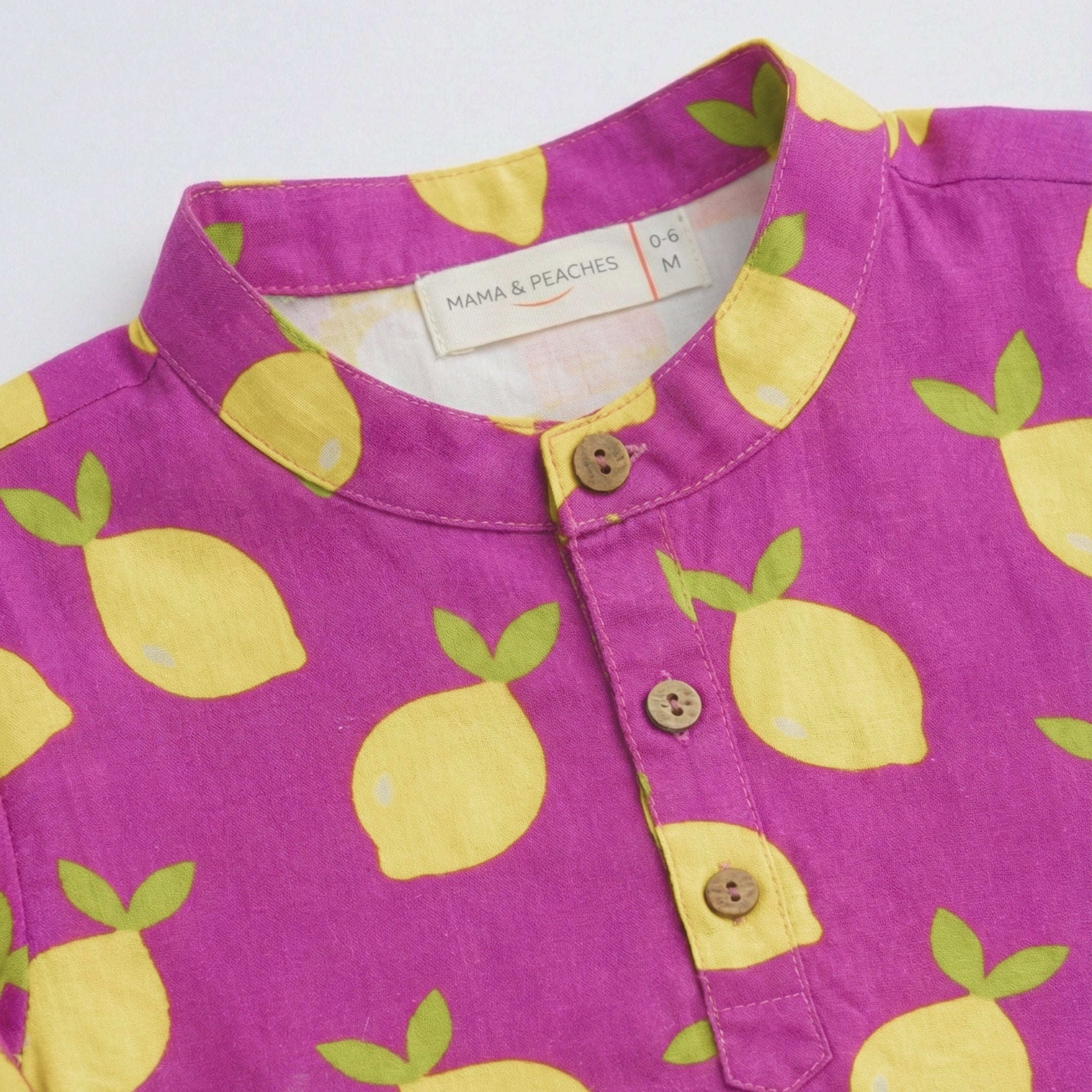 Lemony Lemons Kurta Set