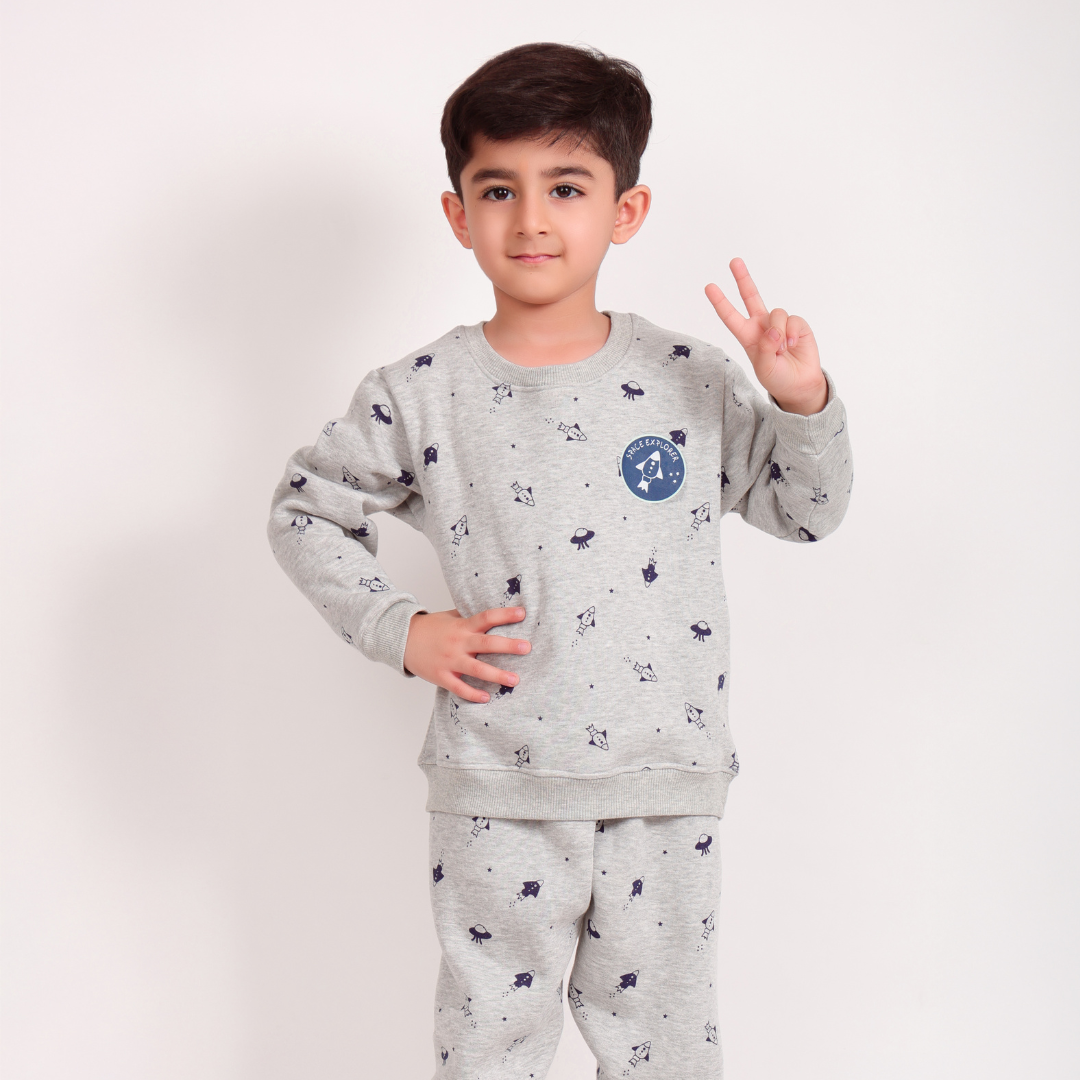 Space Explorer Fleece Co-ord Set
