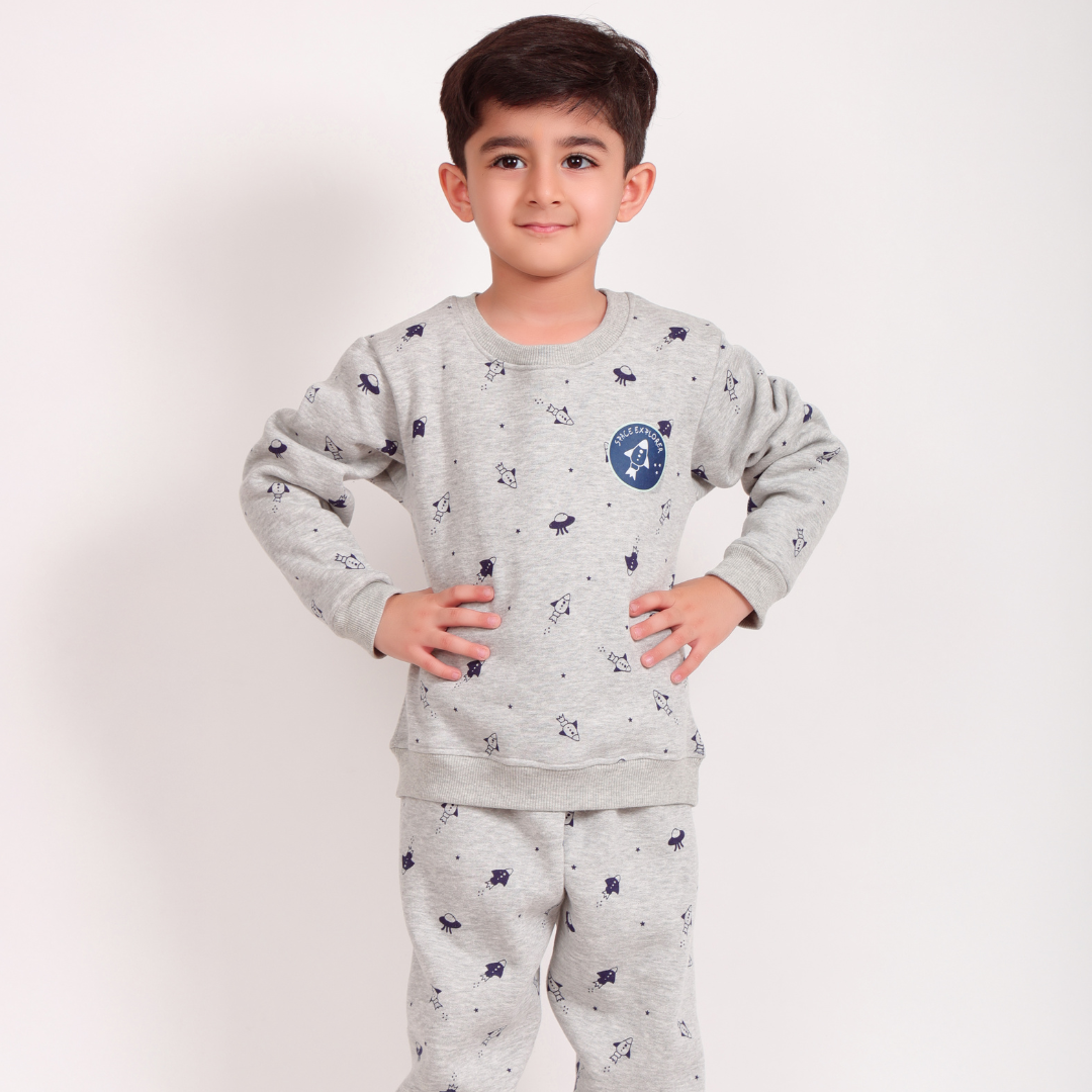 Space Explorer Fleece Co-ord Set