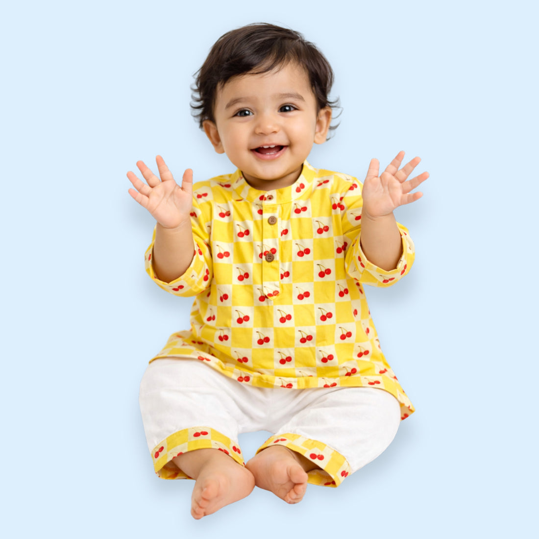 Very Cherry Kurta Set