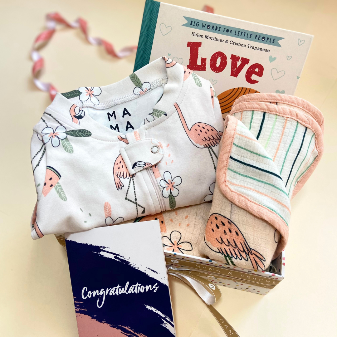 🦩Flamingo Love Baby Gift Box
