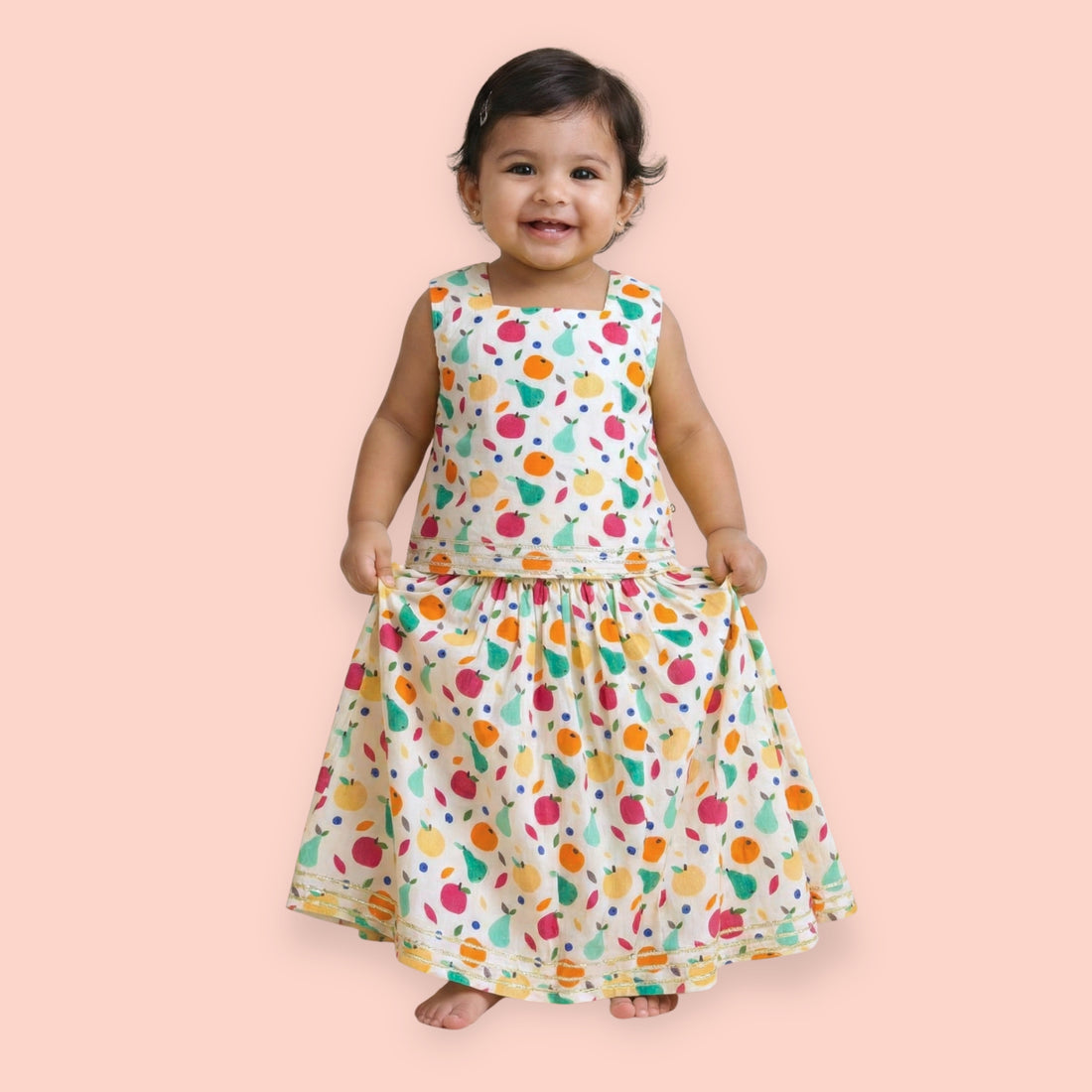 Tropical Fruits Lehenga Set