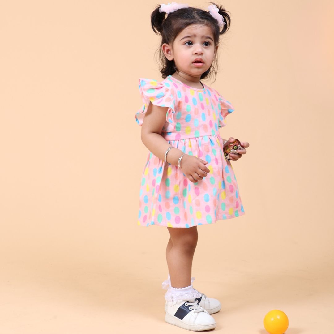 Polka Dot Muslin Dress