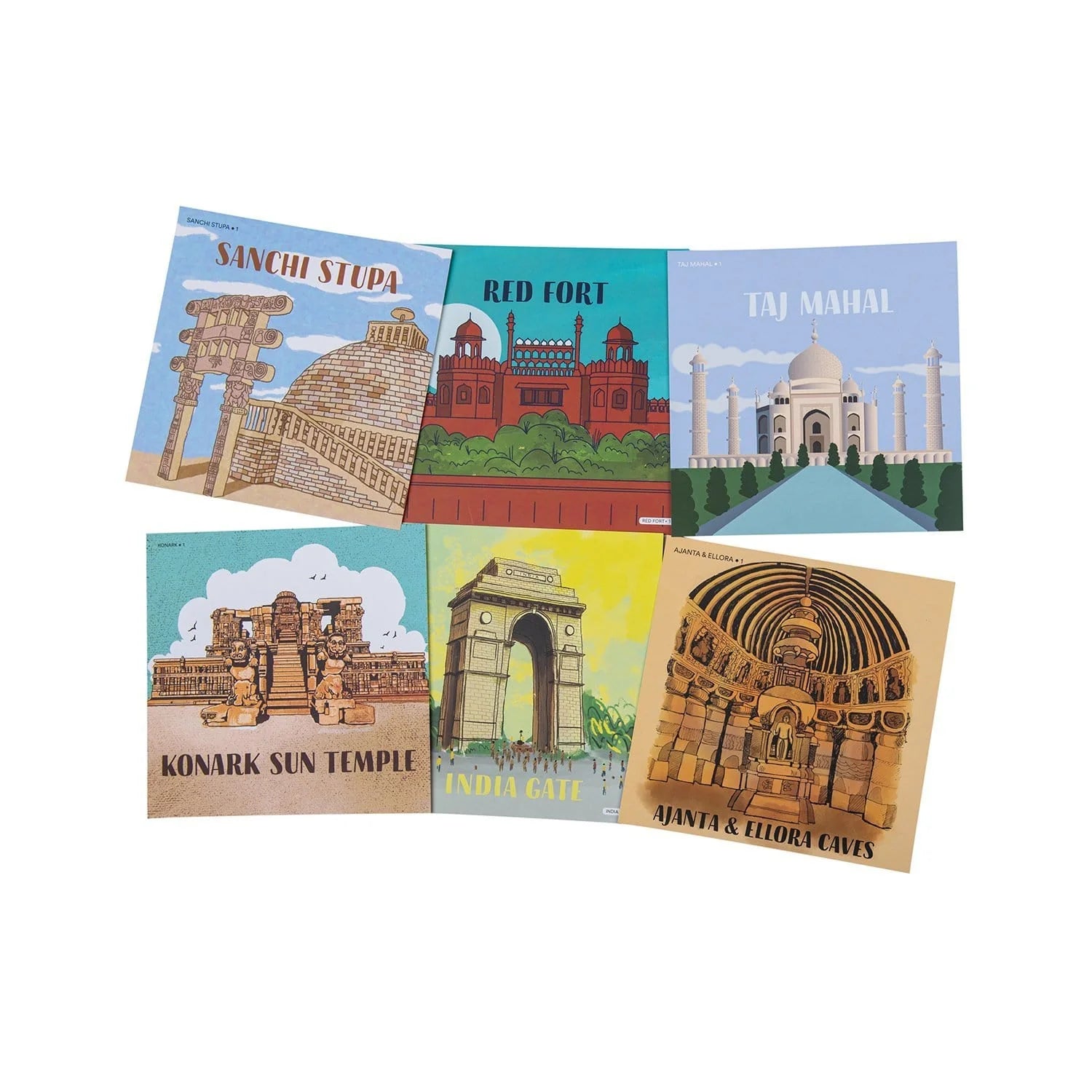 Indsight Cards - Monuments Series