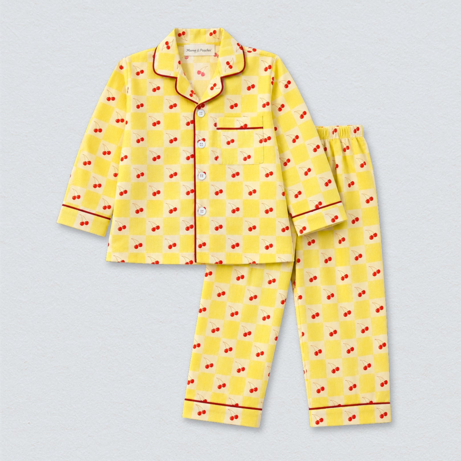 Very Cherry Full Sleeves Night Suit
